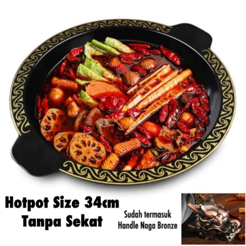 Promo Panci Hotpot Shabu Shabu Ala Restoran Hot Pot Diskon Cm No Sekat Diskon Di Seller