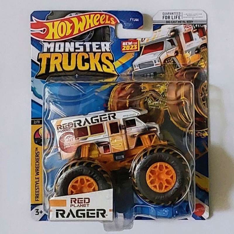 Promo Hot Wheels Monster Trucks Red Planet Rager Lutofia Diskon Di Seller Lutofia Meruya