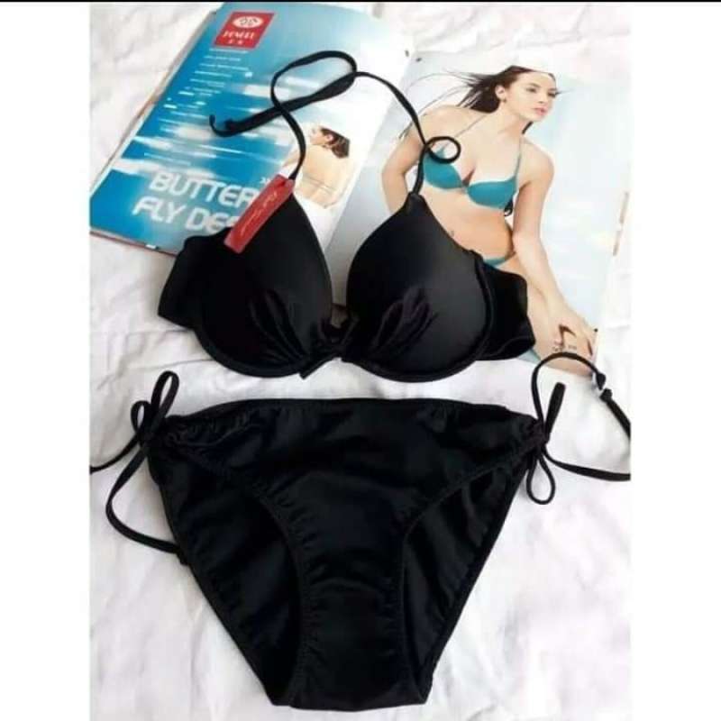 Jual Bikini Kawat Hitam Polos Bi A L Di Seller Circlet Cengkareng