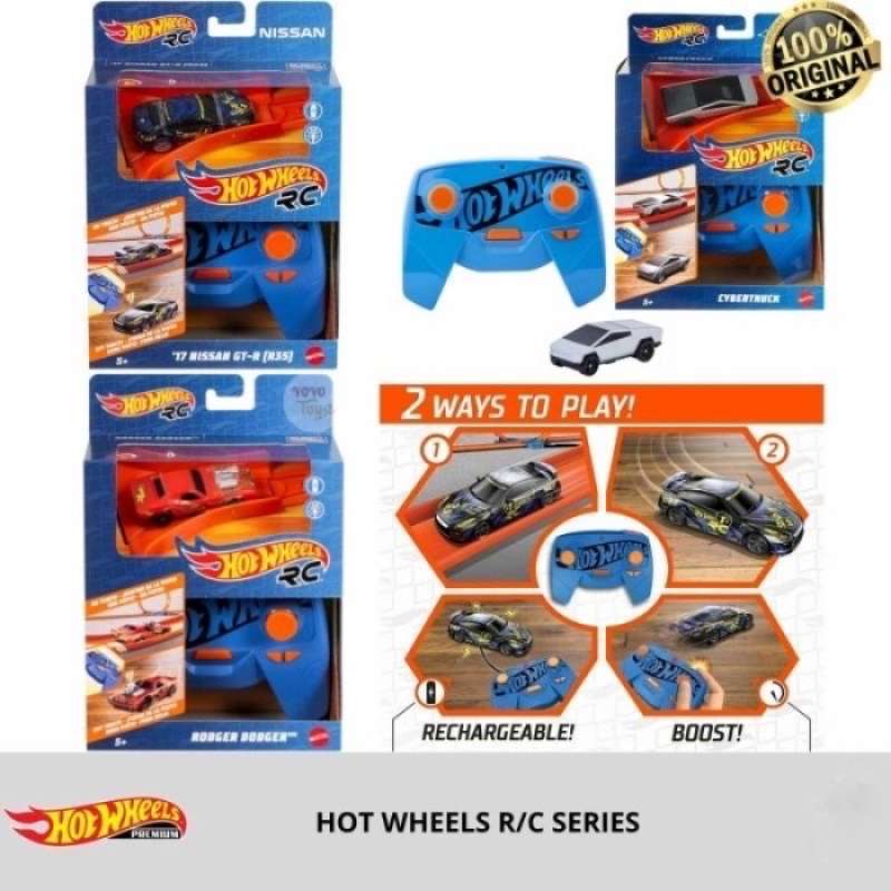 Promo Promo Hot Wheels Hotwheels Remote Control Rc Tesla Cybertruck R C Random Diskon Di