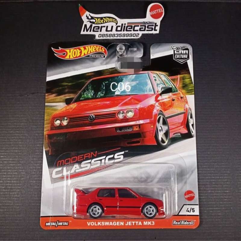 Promo HOT WHEElS PREMIUM VOLKSWAGEN JETTA MK3 MODERN CLASSICS Diskon 23 Di Seller Enzo Store