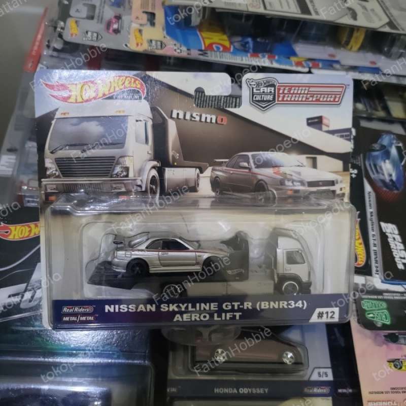 Promo Hot Wheels Team Transport Nissan Skyline R34 AeroLift Diskon 23 Di Seller Enzo Store