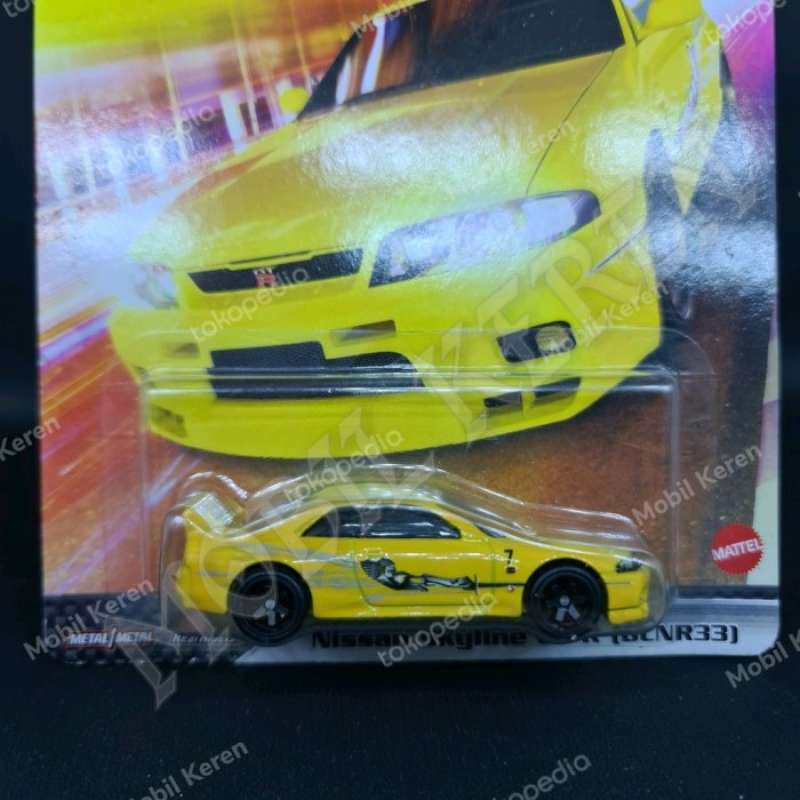 Promo Hot Wheels Fast Furious Nissan Skyline GT R BCNR Yellow Diskon Di Seller Qairina