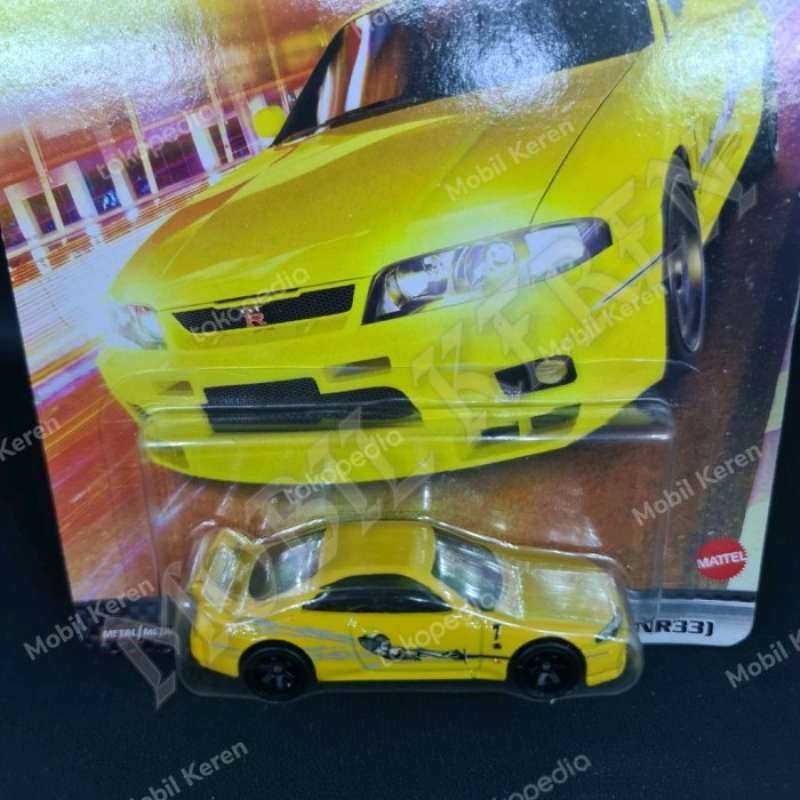 Promo Hot Wheels Fast Furious Nissan Skyline GT R BCNR Yellow Diskon Di Seller Qairina