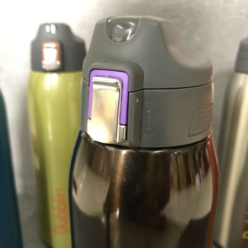 Promo Tempat Air Minum Panas Dingin Termos Dubblin Hot Cold Rose Stainless Diskon