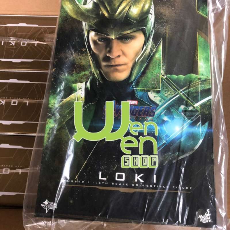 Promo HOT TOYS LOKI AVENGERS ENDGAME HT MMS SCALE ACTION FIGURE PO DP Diskon Di