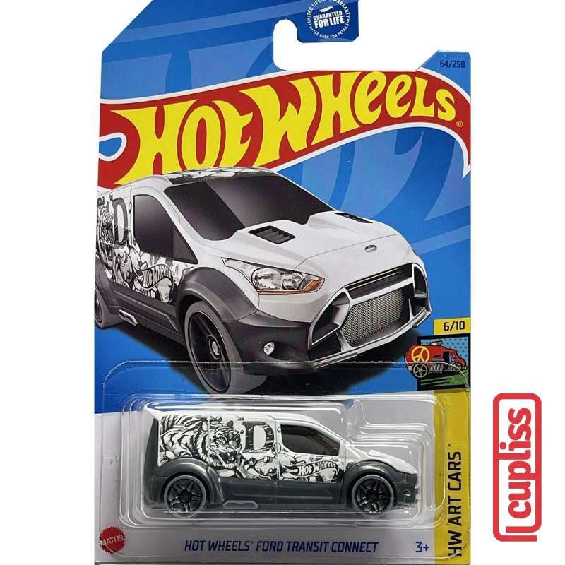 Jual Mattel Hot Wheels Hkh Ford Transit Connect Hw Art Cars Gkg Di Seller Cupliss Official