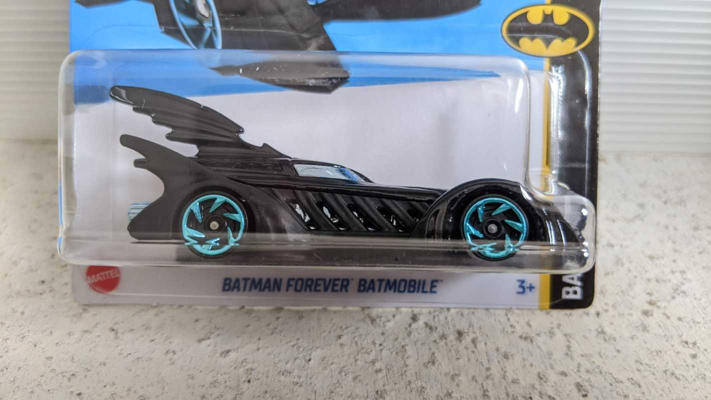 Jual Hot Wheels Batman Forever Batmobile Hitam Velg Biru Treasure Hunt