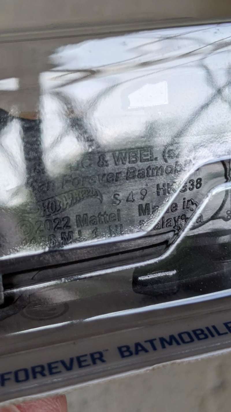 Jual Hot Wheels Batman Forever Batmobile Hitam Velg Biru Treasure Hunt Reg Thr Lot E Batman