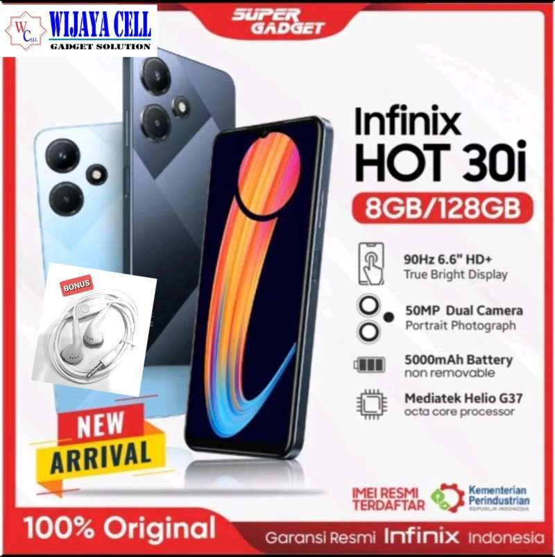 Jual Infinix Hot I Garansi Resmi Di Seller Wijaya Cell Pasar Ii Kab Muara Enim Blibli