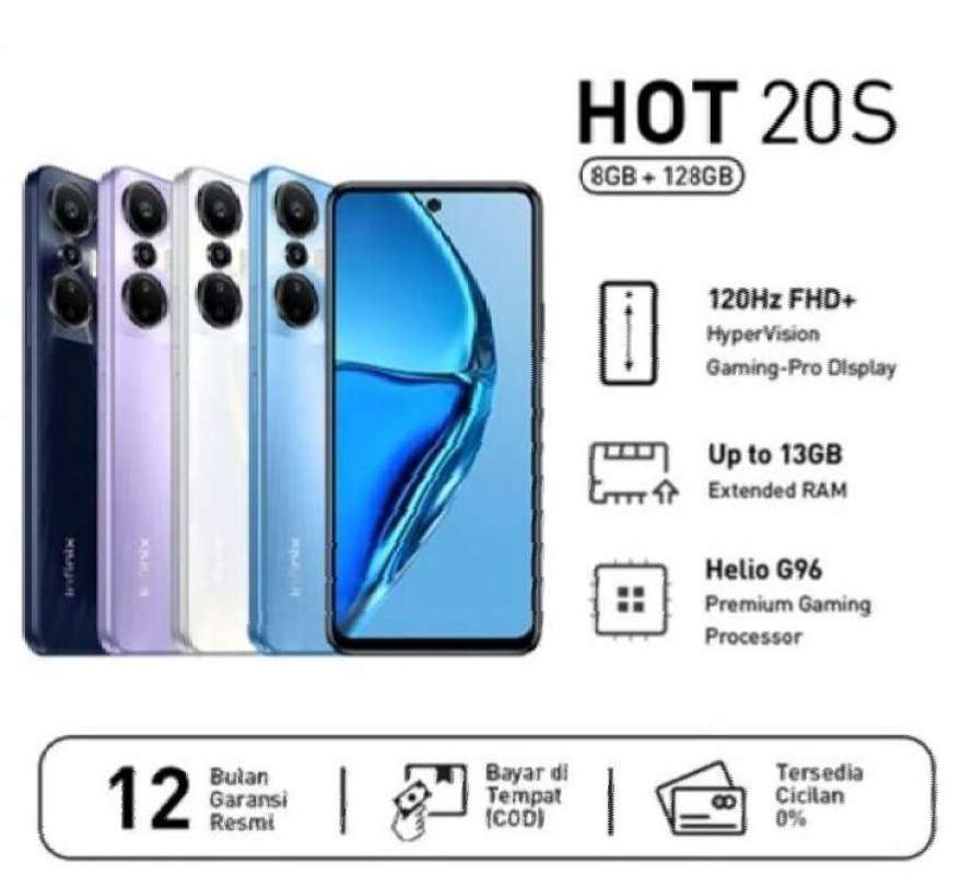 Promo Infinix Hot 20S 8 128 GB D Diskon 8 Di Seller T FONE Official Store Gudang Blibli