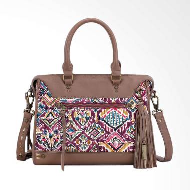 Sakroots 1000052668 Seni Satchel Bags Wanita - Berry Brave Beauti