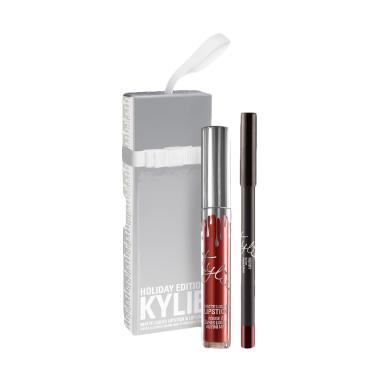Kylie Cosmetics Merry Lip Kit - Deep Red