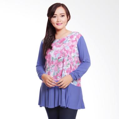 Baju Island Selena Blue Baju Hamil dan Menyusui