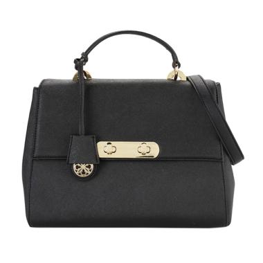 Les Catino Tibia Top Handle M Hand Bags - Black Les Catino Tibia Top Handle M Hand Bags - Black