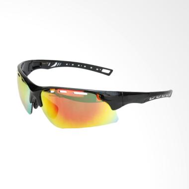 Eyewear Revo PC Lens Sunglasses Sports - Black