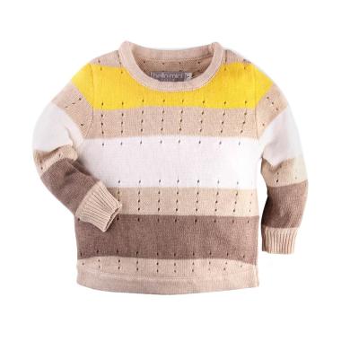 Hello Mici Knitwear Baby Spikkel Sweater Anak - Yellow