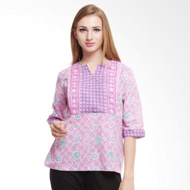 Baju Island Devi Nursingwear Baju Menyusui - Baby Pink