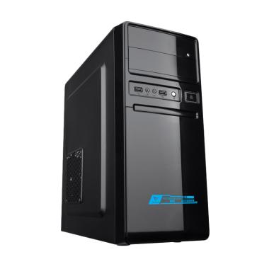 Alcatroz Futura 1000 Casing Komputer - Black