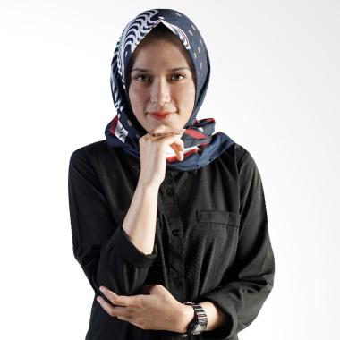 Miranti Scarf Jilbab Segiempat - Dark Blue