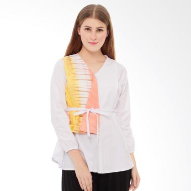 Baju Island Hikaru Nursingwear Lengan Panjang Baju Menyusui - Yellow