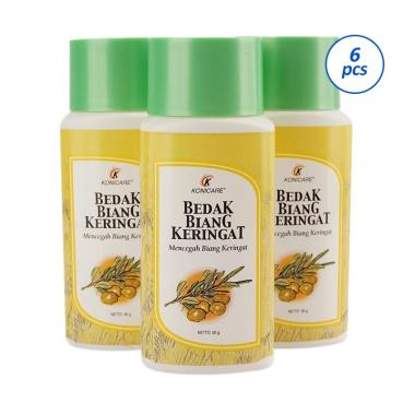 Konicare Bedak Perawatan Biang Keringat [80 g/ 6 Pcs]