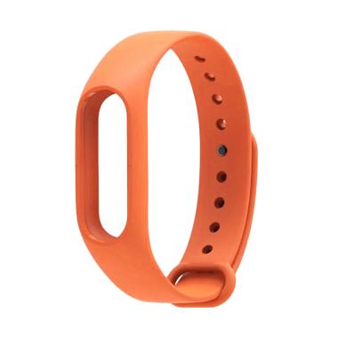 Xiaomi Mi Band 2 OLED Strap Silicone / Gelang Silicon MiBand 2 - Orange