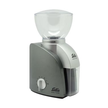 Solis Scala 166 Conical Burr Coffee Grinder - Silver