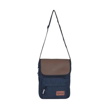 Catenzo Messenger Sling Bag Denim Tas Pria - Biru
