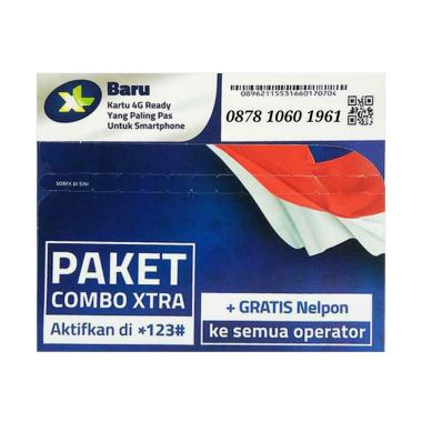 XL Axiata Nomor Cantik Seri Tahun 0878 1060 1961 Kartu Perdana