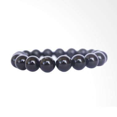Riza Craft Batu Alam Black Jade Gelang Kesehatan