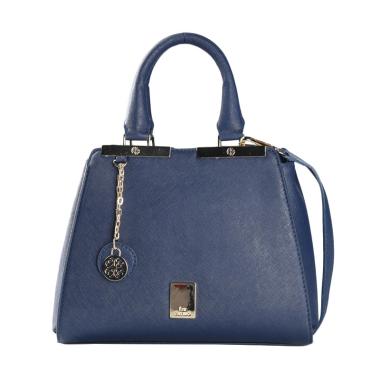 Les Catino Dijon Satchel Tas Wanita - Navy Blue