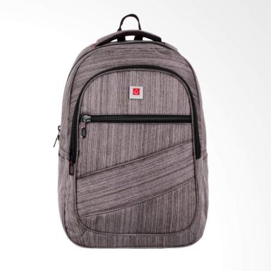 Carion Tas Ransel Laptop with Raincover Tas Pria - Coklat 730046