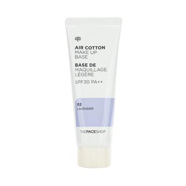 The Face Shop Air Cotton Make Up Base [40 mL] - 02 Lavender