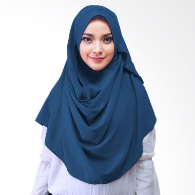 Milyarda Hijab Farrah Kerudung Instan - Dongker