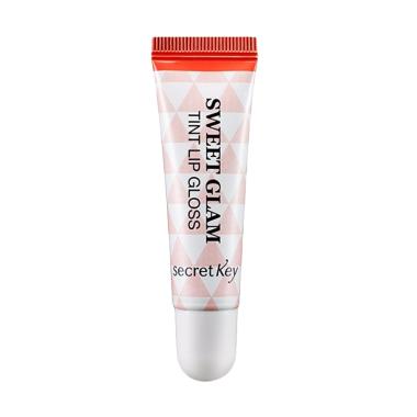 Secret Key Sweet Glam Tint Lip Gloss - Coral Peach