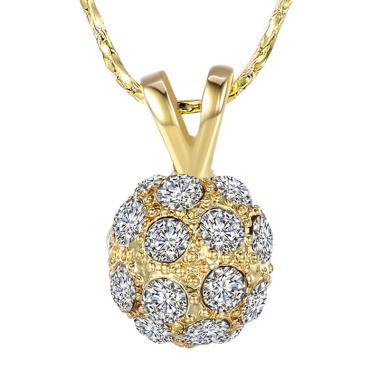 Bella & Co Necklace LKN18KRGPN018 Aksesoris Kalung Lapis Emas