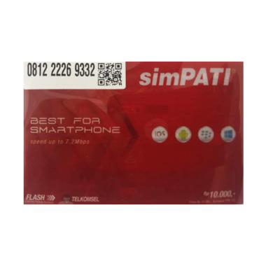 Telkomsel Simpati Nomor Cantik 081 2222 69 332 Kartu Perdana