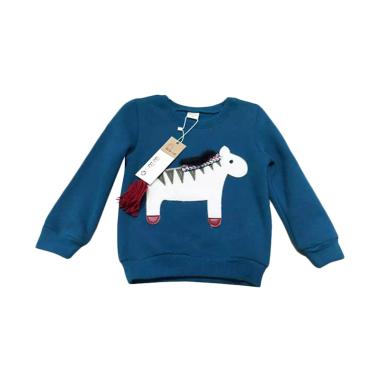 Chloe Babyshop Horse F952 Sweater Anak Laki Laki - Blue