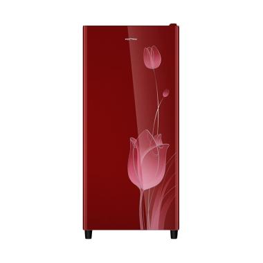 POLYTRON Belezza PRG16KTR Kulkas - Merah [1 Pintu/160 L]
