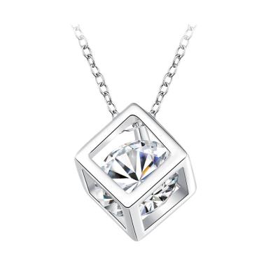 Bella & Co Necklace LKNSPCN750 Aksesoris Kalung Lapis Silver