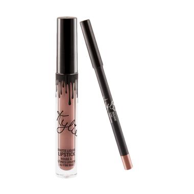Kylie Cosmetics Lip Kit Liquid Matte Lipstick + Lip Liner Original - Maliboo