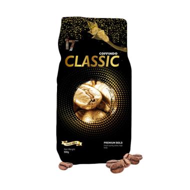 Coffindo Classic Roasted Coffee Arabica Premium Biji Kopi [500 g]