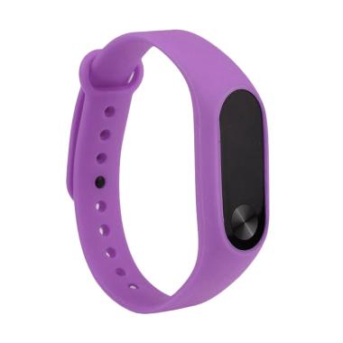 Xiaomi Mi Band 2 OLED Strap Silicone / Gelang Silicon MiBand 2 - Ungu
