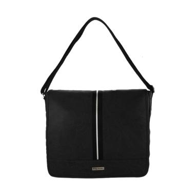 Philipe Jourdan Chadstone Messenger Tas Pria - Black AL 909