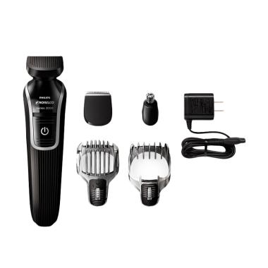 Philips Norelco Multigroom QG3330 Series 3100 Alat Cukur [5 attachments]