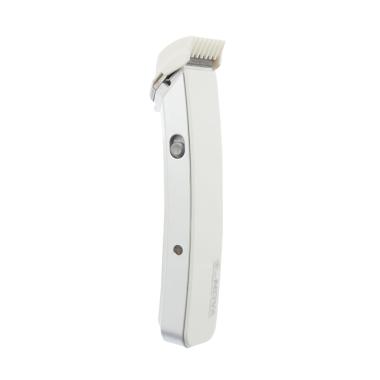 Nova NS-216 Professional Rechargable Hair Clipper Alat Pencukur Rambut - White