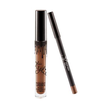 Kylie Cosmetics Lip Kit Liquid Matte + Lip Liner - Brown Sugar