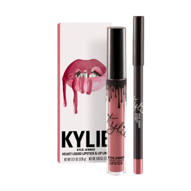 Kylie Cosmetics Velvet Lip Kit Liquid Matte and Lip Liner Original - Harmony