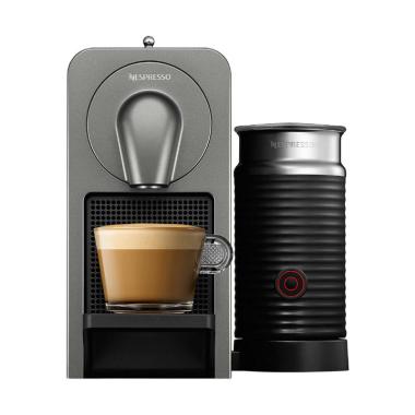 Nespresso Breville Prodigio and Milk Frother Mesin Kopi with Bluetooth - Titan